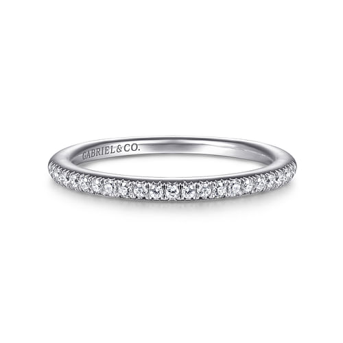 14K White Gold   Matching Wedding Band