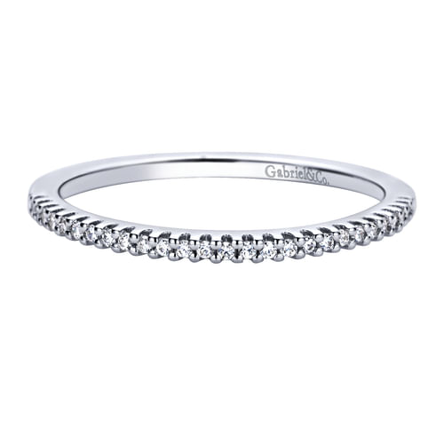 14K White Gold   Matching Wedding Band