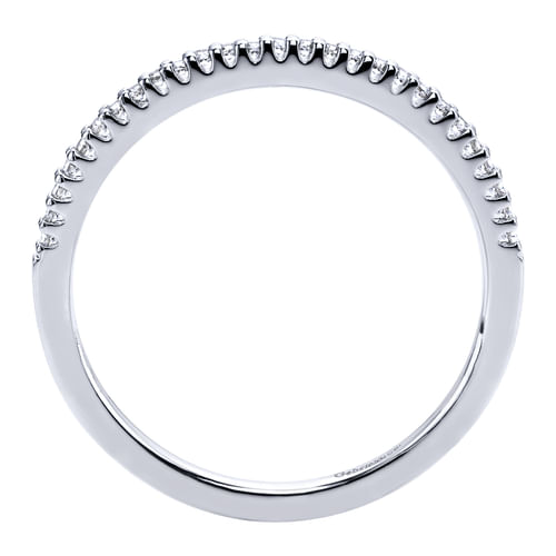 14K White Gold   Matching Wedding Band