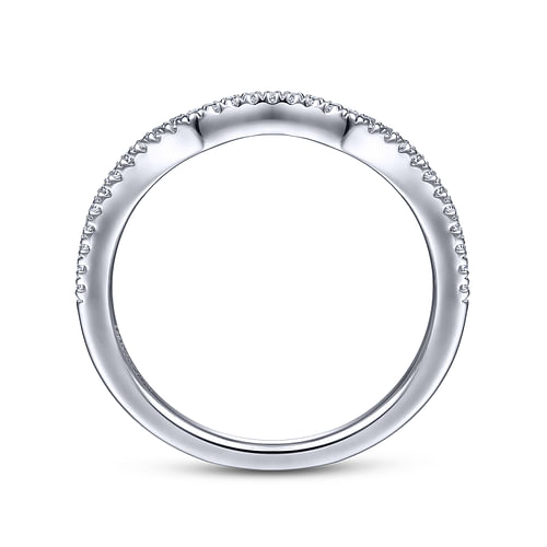 14K White Gold   Matching Wedding Band