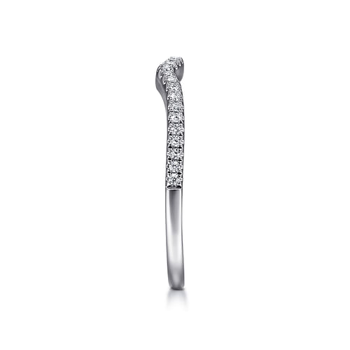 14K White Gold   Matching Wedding Band