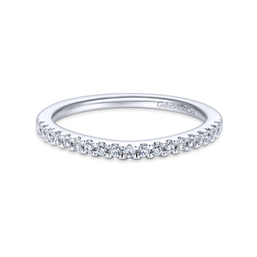 14K White Gold   Matching Wedding Band