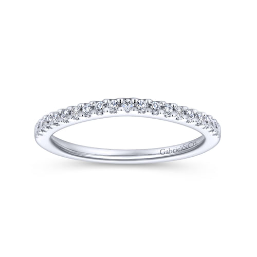 14K White Gold   Matching Wedding Band