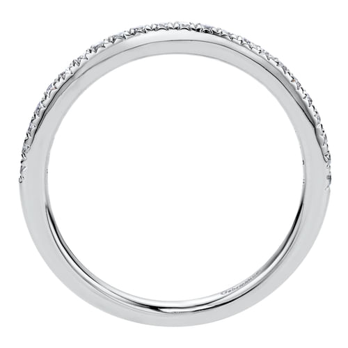 14K White Gold   Matching Wedding Band