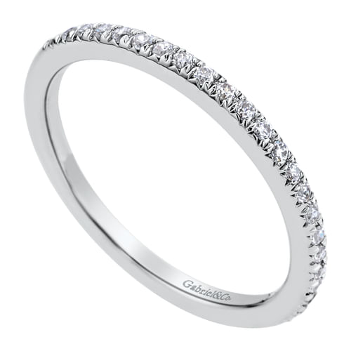 14K White Gold   Matching Wedding Band