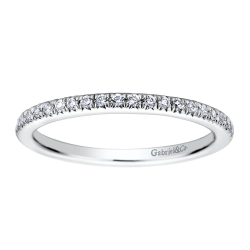 14K White Gold   Matching Wedding Band