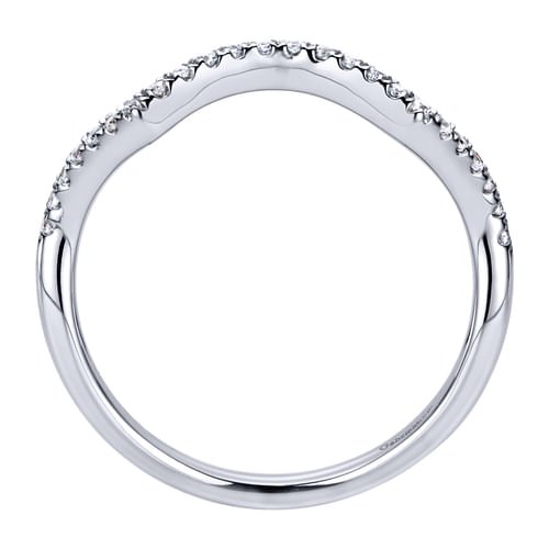 14K White Gold   Matching Wedding Band