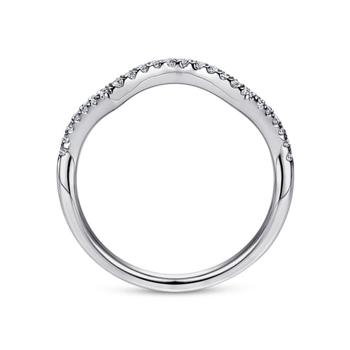 14K White Gold   Matching Wedding Band