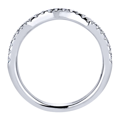 14K White Gold   Matching Wedding Band