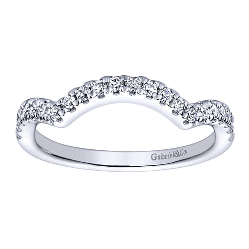 14K White Gold   Matching Wedding Band