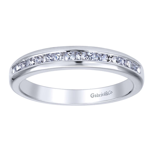 14K White Gold   Matching Wedding Band