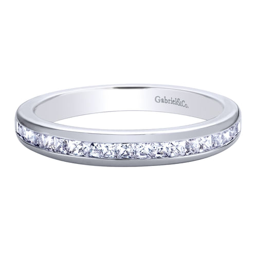 14K White Gold   Matching Wedding Band