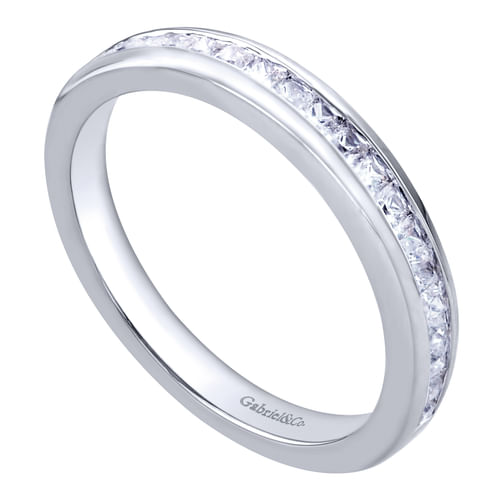14K White Gold   Matching Wedding Band