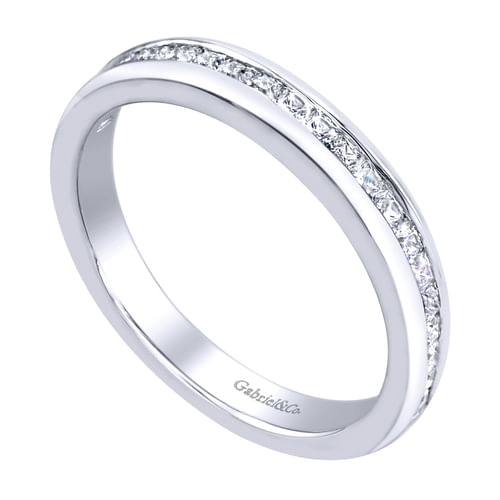 14K White Gold   Matching Wedding Band