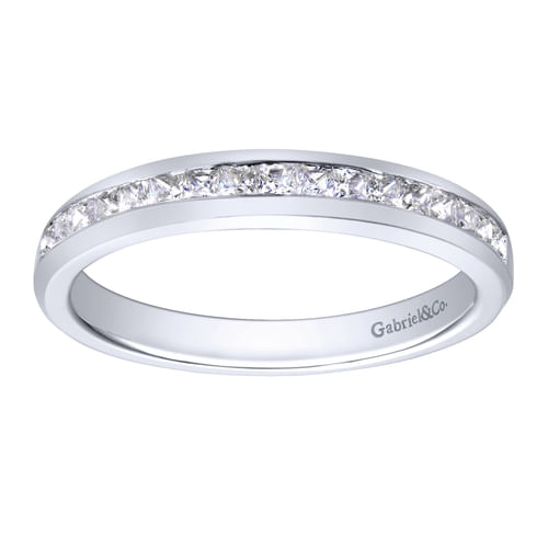 14K White Gold   Matching Wedding Band