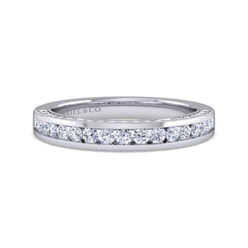 14K White Gold   Matching Wedding Band