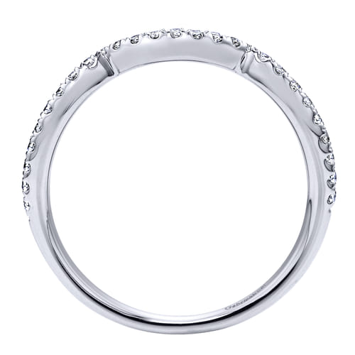14K White Gold   Matching Wedding Band