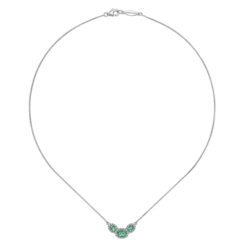14K White Gold  Fashion Necklace