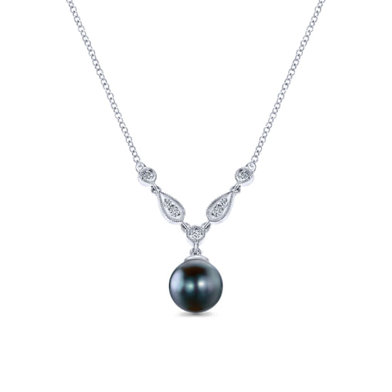Gabriel - 14K White Gold  Fashion Necklace