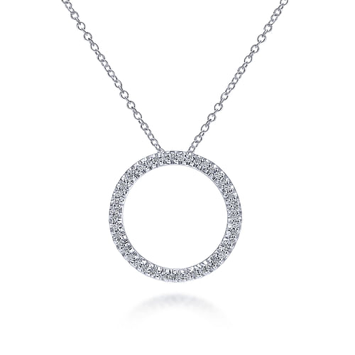 14K White Gold  Fashion Necklace