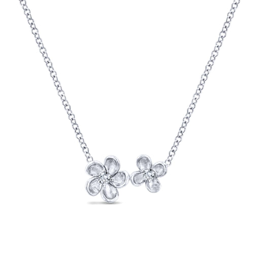 14K White Gold  Fashion Necklace