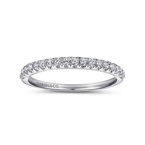 14K White Gold  Matching Wedding Band