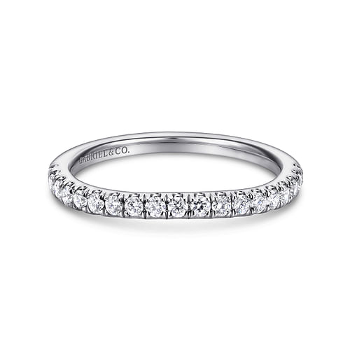 14K White Gold  Matching Wedding Band