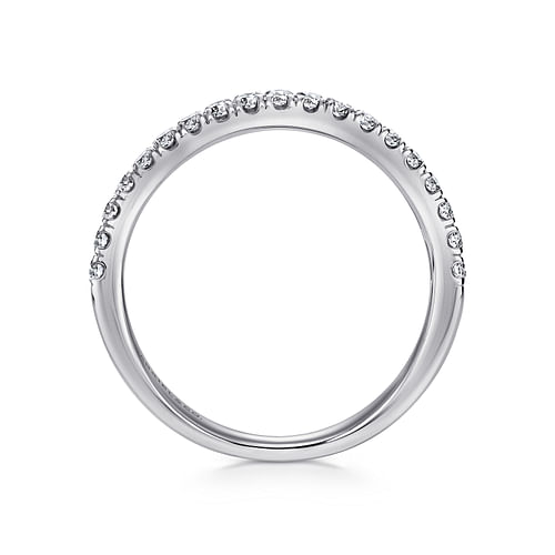 14K White Gold  Matching Wedding Band