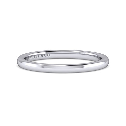 14K White Gold  Matching Wedding Band