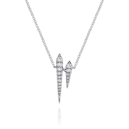 14K White Gold  Necklace