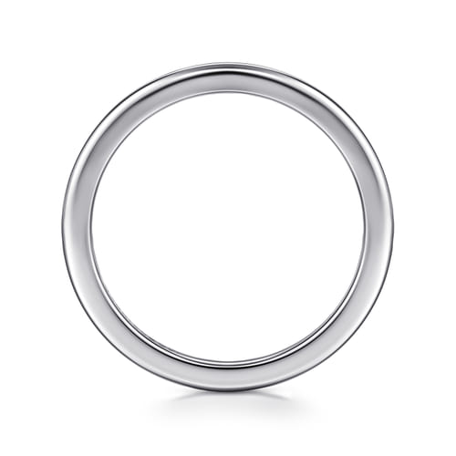 14K White Gold 1.3mm Mini Spacer Band 14K White Gold 1.3mm Mini Spacer Band