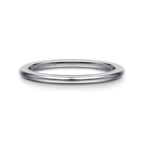 14K White Gold Anniversary Spacer Band