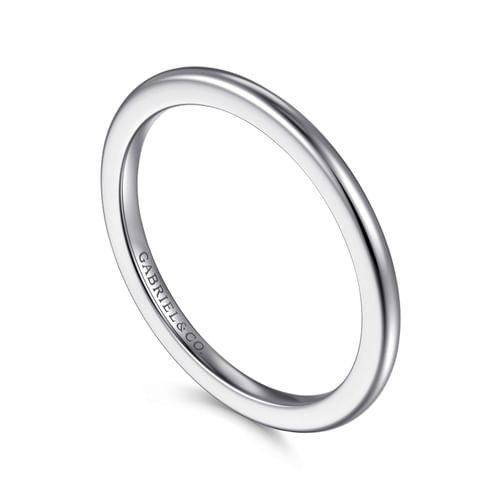 14K White Gold Anniversary Spacer Band