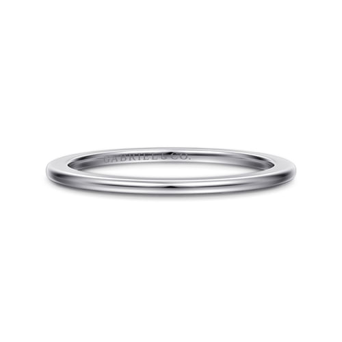 14K White Gold Anniversary Spacer Band