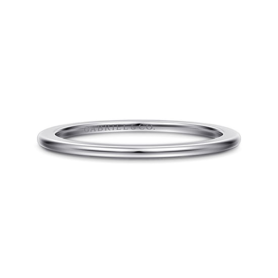 Gabriel - 14K White Gold Anniversary Spacer Band