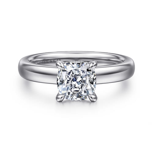 14K White Gold Cushion Cut Diamond Engagement Ring 14K White Gold Cushion Cut Diamond Engagement Ring