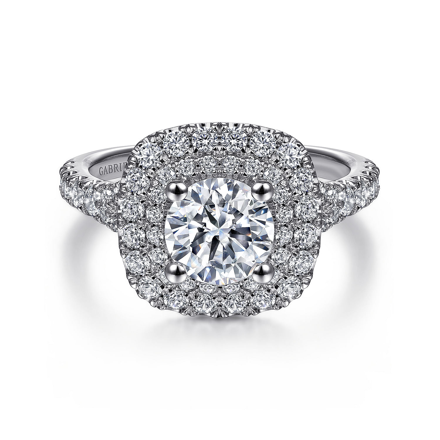 Halo Diamond Engagement Ring | Style 7786