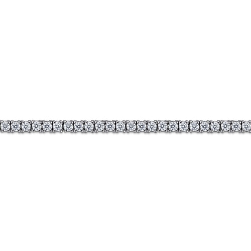 14K White Gold Diamond Classic Tennis Bracelet