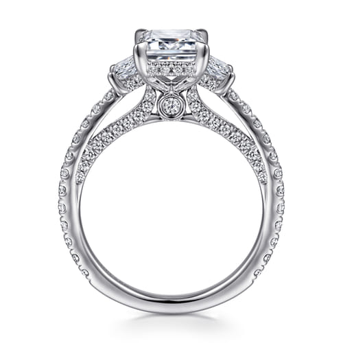 14K White Gold Diamond Engagement Ring 14K White Gold Diamond Engagement Ring