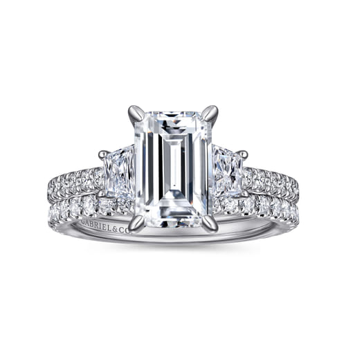 14K White Gold Diamond Engagement Ring 14K White Gold Diamond Engagement Ring