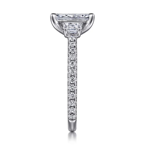 14K White Gold Diamond Engagement Ring 14K White Gold Diamond Engagement Ring