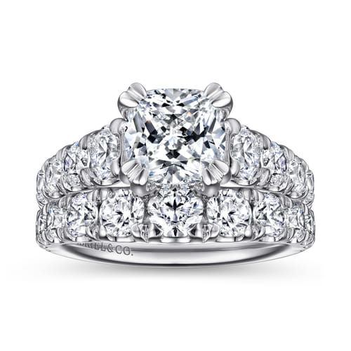 14K White Gold Diamond Engagement Ring 14K White Gold Diamond Engagement Ring
