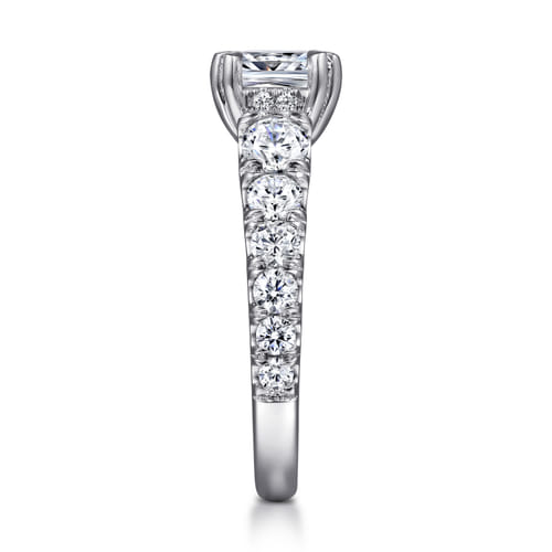 14K White Gold Diamond Engagement Ring 14K White Gold Diamond Engagement Ring