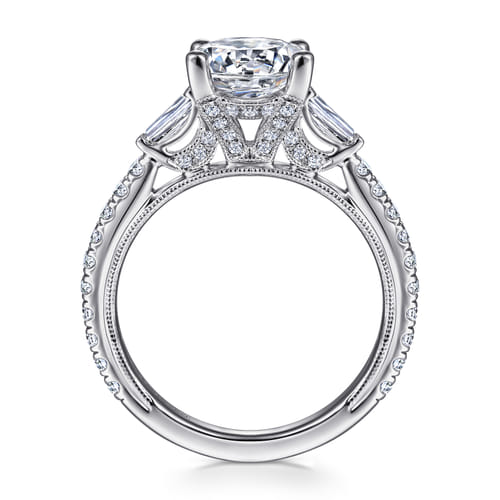 14K White Gold Diamond Engagement Ring 14K White Gold Diamond Engagement Ring