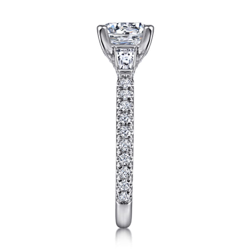 14K White Gold Diamond Engagement Ring 14K White Gold Diamond Engagement Ring