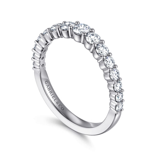 14K White Gold Diamond Matching Wedding Band 14K White Gold Diamond Matching Wedding Band