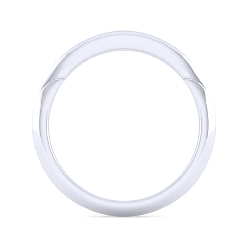 14K White Gold Diamond Matching Wedding Band