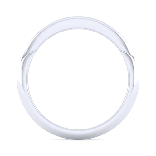 14K White Gold Diamond Matching Wedding Band