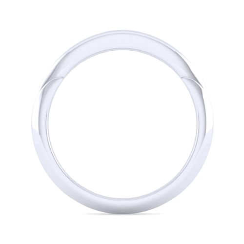 14K White Gold Diamond Matching Wedding Band