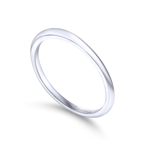 14K White Gold Diamond Matching Wedding Band
